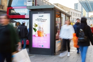 Bus stop advertising in Essex targeting parents in school catchment areas UK