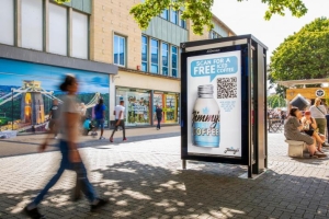 Supermarket advertising targeting parents during back to school and Halloween shopping season UK