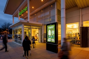 Seasonal OOH advertising campaign targeting school parents during back to school period UK